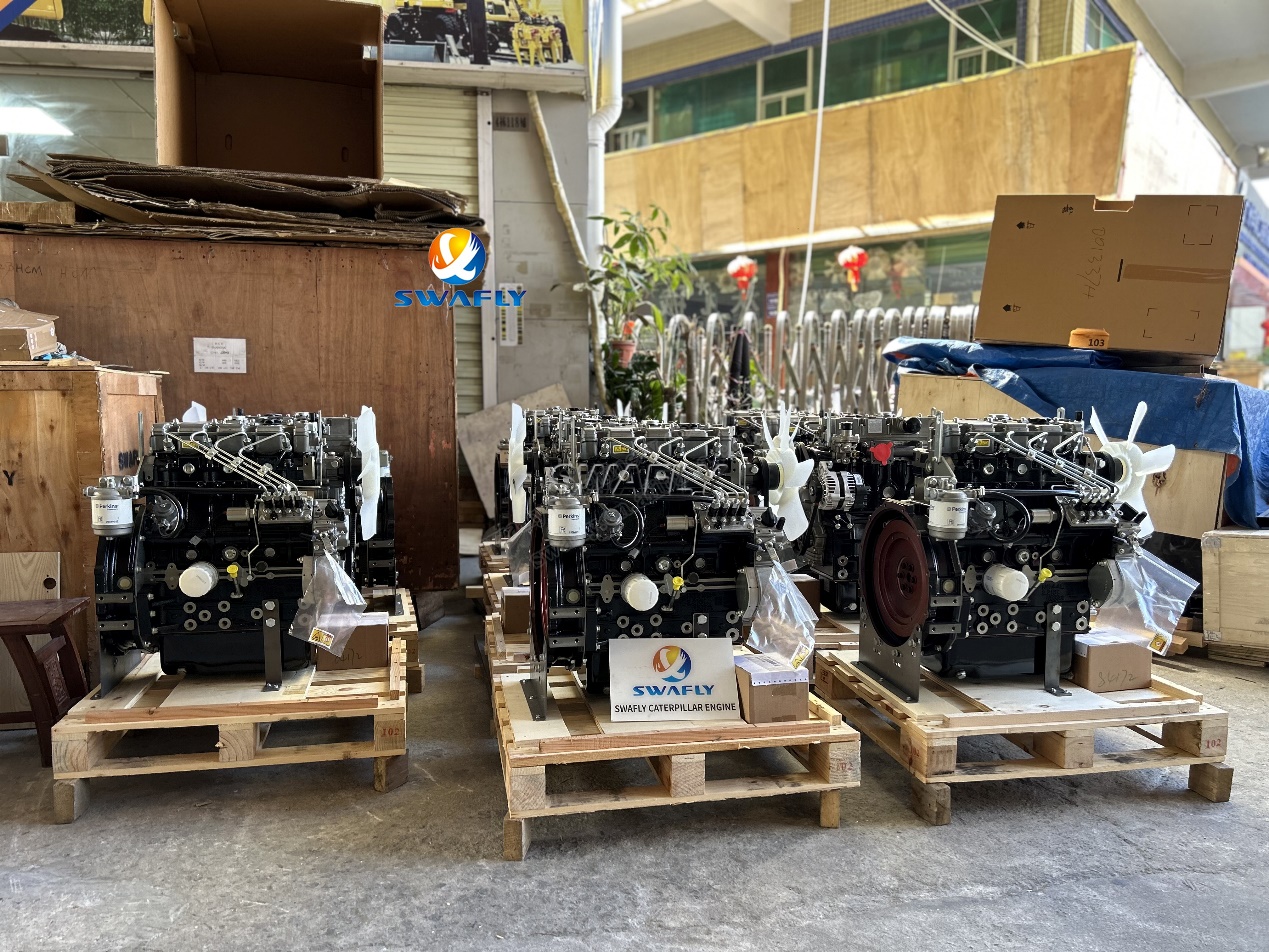 SWAFLY Diesel Engine Vevaxel och Cylinderblock: Installationsmetod