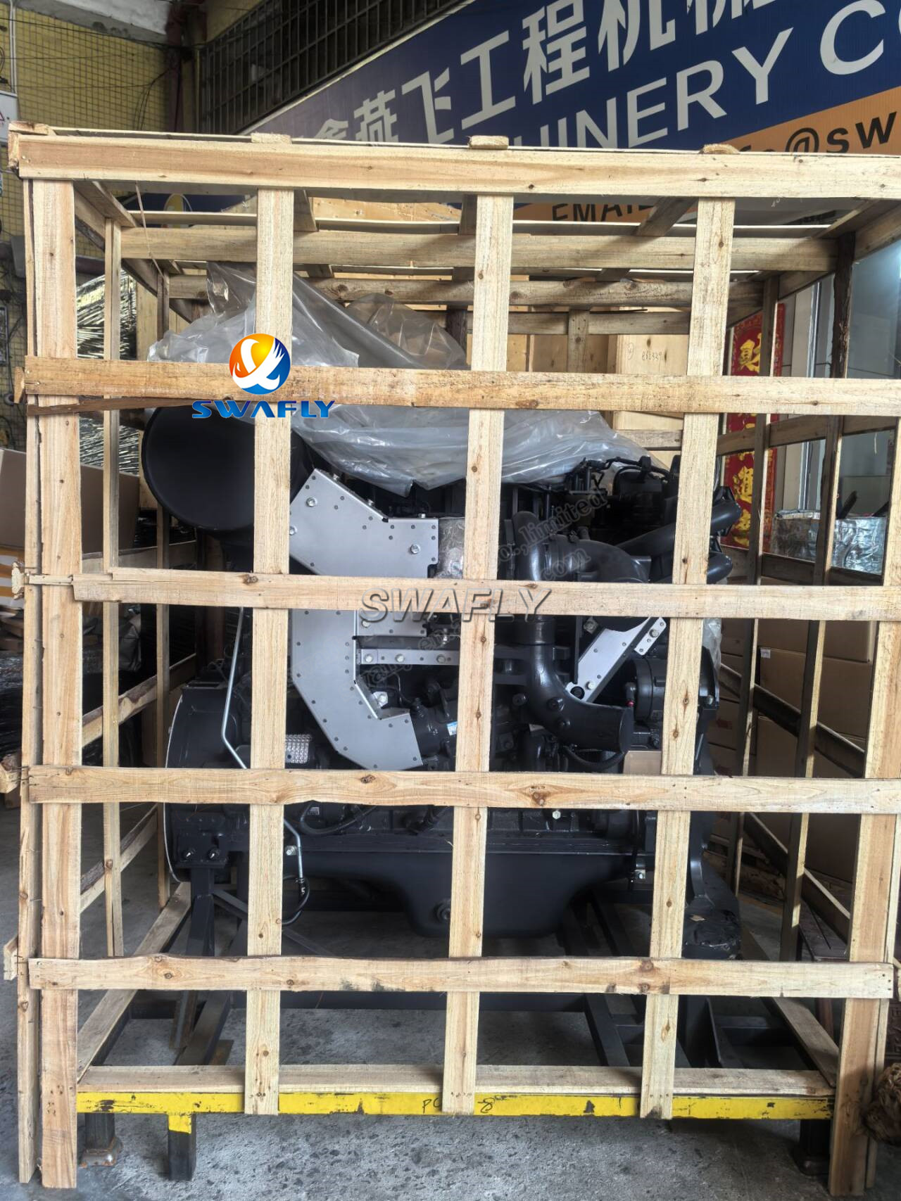 Ny ankomst: Äkta Komatsu SAA6D140E-5-motor-Ström dina grävmaskiner med tillförlitlighet!