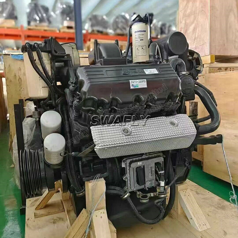 Helt nya Doosan DV11 -dieselmotor i lager - Sur ut din lastbil med äkta kvalitet!