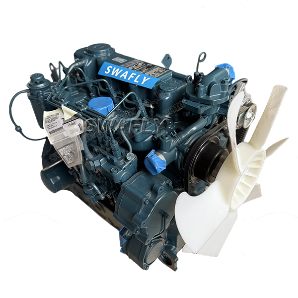 Kubota v3600 motor 2400 rpm 46,9 kW